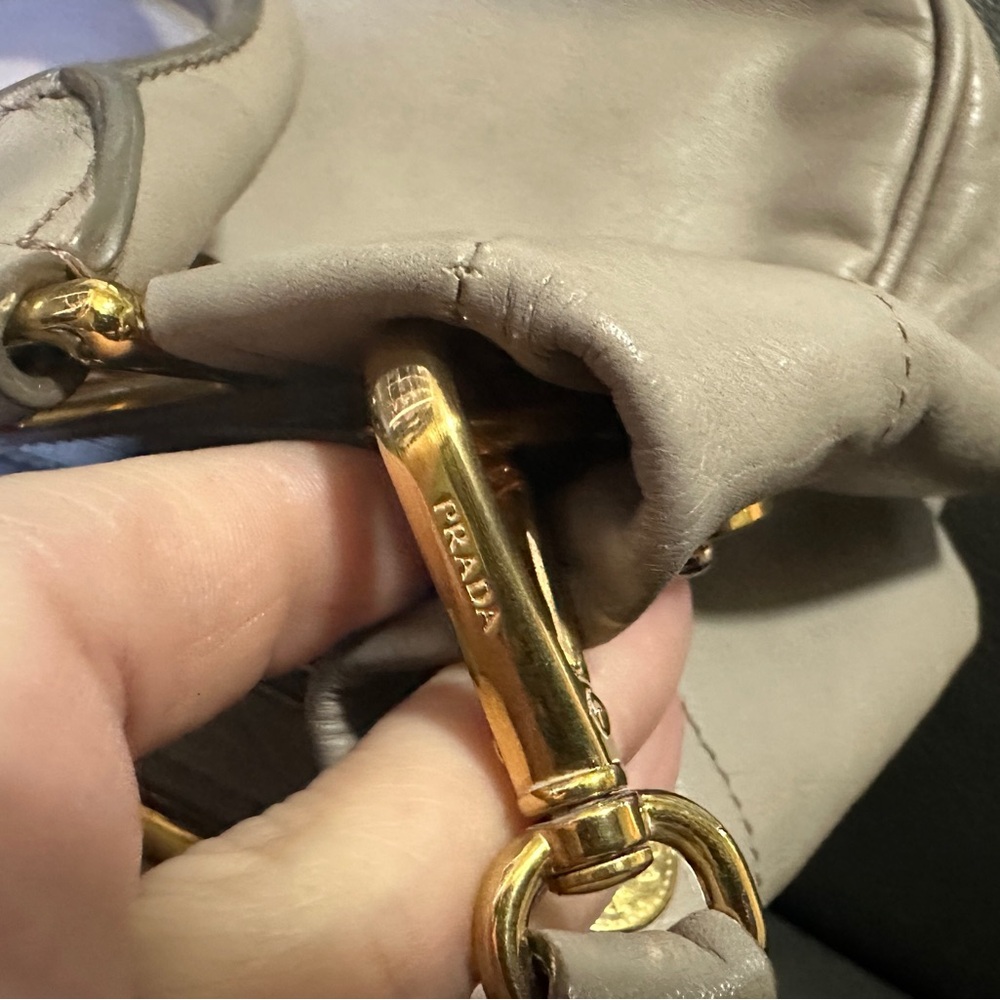 PRADA Vitello Soft Leather Satchel - Picture 7 of 16